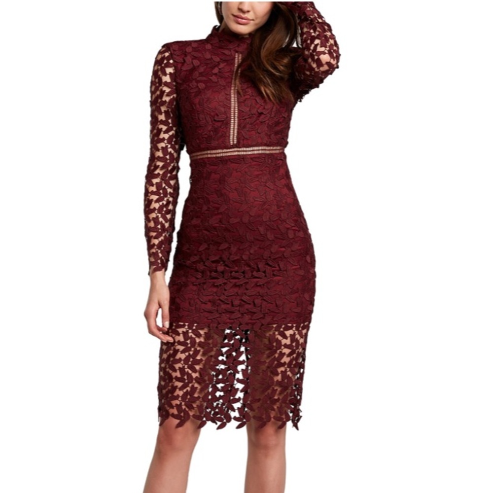 Bardot Alberta lace dress
